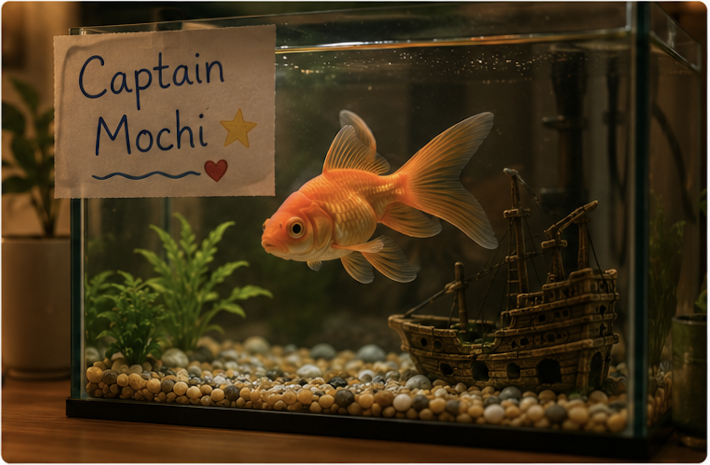 The Goldfish Who Wouldn’t Swim Straight: What Mochi Taught Us About Fish Care